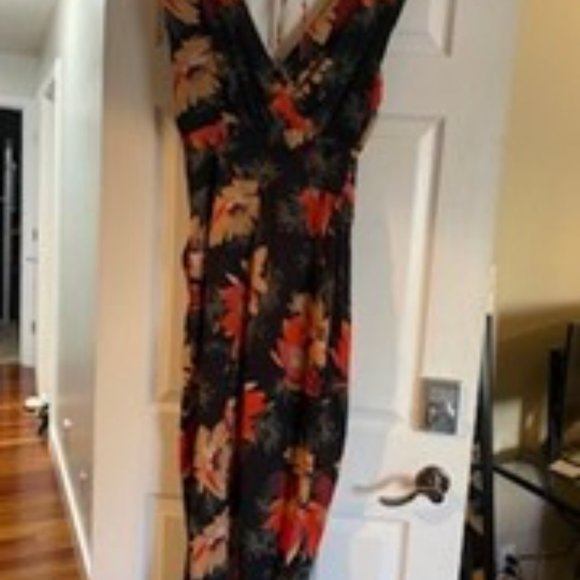 Zara Basic floral jumpsuit (XS) - Picture 2 of 2